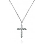 PAVOI 14K Gold Plated Cross Necklace for Women | Cross Pendant | Gold Necklaces for Women