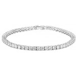 PAVOI 14K Gold Plated Cubic Zirconia Classic Tennis Bracelet | Gold Bracelets for Women | Size 6.5-7.5 Inch