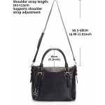 Women's Handbag Genuine Leather Retro Shoulder Bag Top Handle With Removable Strap Crossbody Bag