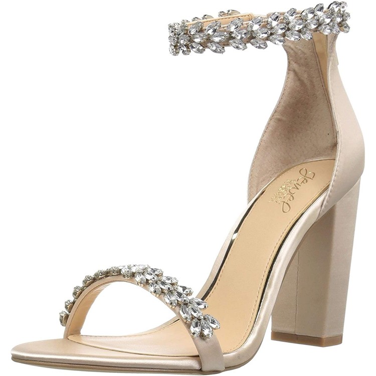 Jewel Badgley Mischka Women's Mayra Heeled Sandal