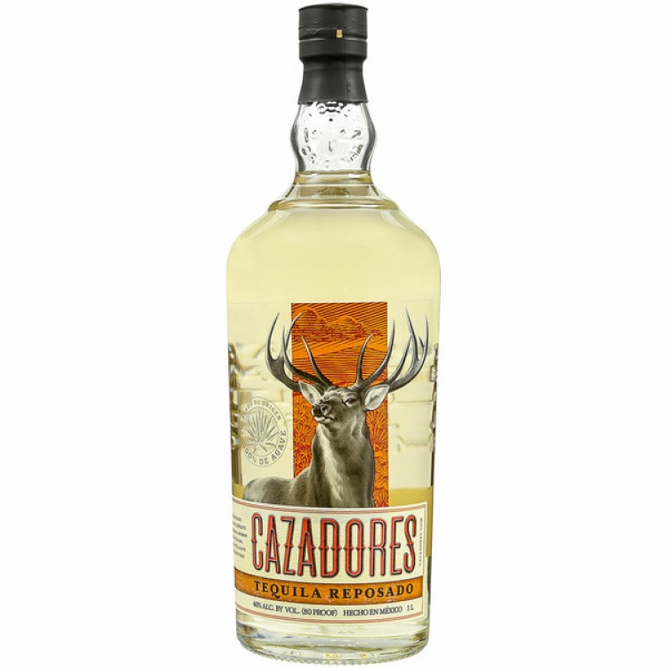 Cazadores Tequila 100% Agave Reposado Mexico, 1 L