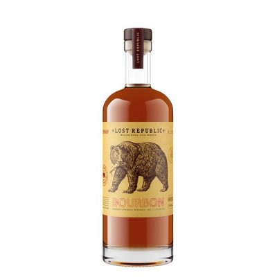 Lost Republic Straight Bourbon, Caliornia, 1L