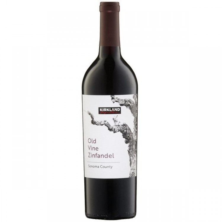 Kirkland Signature Old Vine Zinfandel Sonoma County, 750 ml