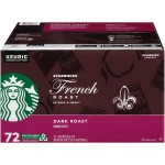 Starbucks French Roast Dark Roast K-Cup Pods, 72 ct