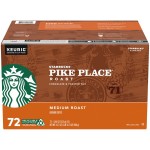 Starbucks Pike Place Medium Roast K-Cup Pods, 72 ct