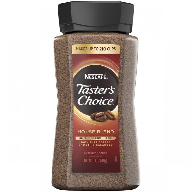 Nescafe Taster's Choice House Blend Instant Coffee, 14 oz