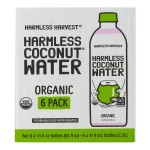 Harmless Harvest Organic Coconut Water, 6 x 14 fl oz