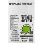 Harmless Harvest Organic Coconut Water, 6 x 14 fl oz