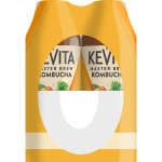 KeVita Master Brew Kombucha, Pineapple Peach, Organic, 6 x 15.2 fl oz