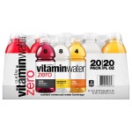 Glaceau Vitamin Water Zero Variety Pack, 20 x 20 fl oz