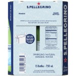 San Pellegrino Sparkling Natural Mineral Water, 15 x 750 ml