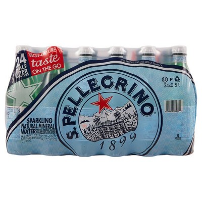 San Pellegrino Natural Mineral Water, 24 x 16.9 fl oz