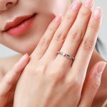 Wedding Engagement Rings, Silver Jewelry for Teen Girls Twisted Ring Heart with White Cubic Zirconia