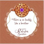 SHOPOGENIE Rakhi for Brother With Gift Set | Set Of 2 Rakhi With Roli Chawal, Card | Rakhi For Brother and Bhabhi | Rakhi for Rakshabandhan