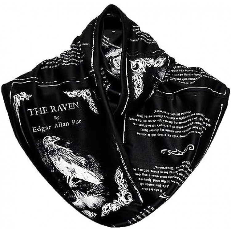 Edgar Allan Poe The Raven Infinity Scarf