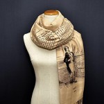 Rosemarie Collections 100% Cashmere Winter Scarf Made In Scotland