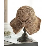 Foldable Wide Brim Floppy Straw Sun Hat Summer Beach Hat for Women Girl