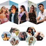 Pro Acme Small Round Polarized Sunglasses for Men Women Circle Retro Shades Metal Hippie Sunglasses UV400