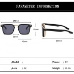 Punk Sunglasses For Men Vintage Square Steampunk Glasses Sunglasses Women