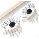 Rhinestone Glasses Frame Women Men Punk Sunglasses Crystal Glasses Party Accessories