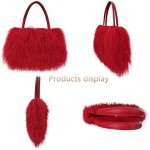 Finiluo luxury real lamb fur/mongolian fur beach wool fur bag handbag