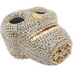 Halloween Novelty Skull Clutch Women Evening Bags Party Cocktail Crystal Purses and Handbags