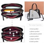 SiMYEER Purses and Handbags Top Handle Satchel Shoulder Bags Messenger Tote Bag for Ladies