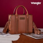 Wrangler Medium Tote Bag for Women Designer Satchel Handbags Top-handle Purses with Strap