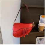 Women Trendy Small Clutch Purse Saddle Shoulder Bag Underarm Handbag Satchel HandBag Crossbody Bag