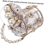 OATIPHO 2 Pcs Handbag White Wallets for Women Mobile Phone Bag Silver Evening Bag Purses for Weddings Evening Purses Summer Purses Wallet for Stylish Bag Hand Bag Pearl