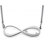 MyNameNecklace Infinity 1 or 2 Name Necklace - Custom Jewellery All Metal Types- Gift Charm