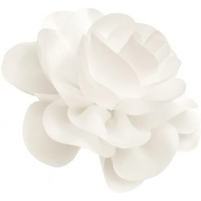 COCORIBBON Large Satin Fabric Flower Brooch Pin and Hair Pin for Women, Gift