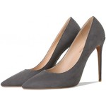 Petit Cadeau Leona - Women's Classic & Sexy Pointed Toe Slip on Pumps with 5" Stiletto High Heels. Handmade to Perfection.