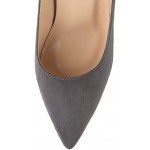 Petit Cadeau Leona - Women's Classic & Sexy Pointed Toe Slip on Pumps with 5" Stiletto High Heels. Handmade to Perfection.