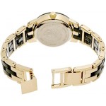 Anne Klein Women's Genuine Diamond Dial Ceramic Bracelet Watch