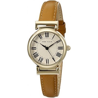 Anne Klein Women's Leather Strap Watch