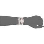 Anne Klein Women's Crystal Accented Bangle Watch and Bracelet Set