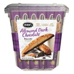 Nonni's Dolce Almond Dark Chocolate Cioccolati Biscotti, 25 ct