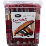 Nonni's Dolce Almond Dark Chocolate Cioccolati Biscotti, 25 ct