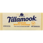 Tillamook Sliced Medium Cheddar Cheese, 52 ct