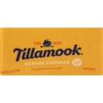 Tillamook Medium Cheddar Cheese, 2.5 lbs