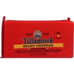 Tillamook Sharp Cheddar Cheese, 2.5 lbs