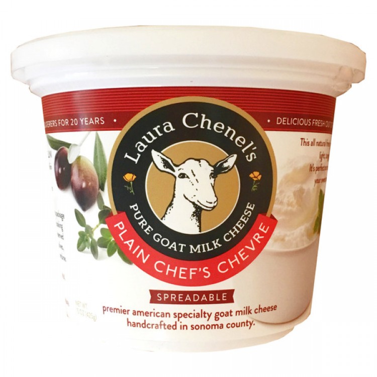 Laura Chenel Chef Chevre Goat Cheese, 15 oz