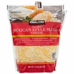 Kirkland Signature Shredded Mexican Style Blend Cheese, 2 x 2.5 lbs