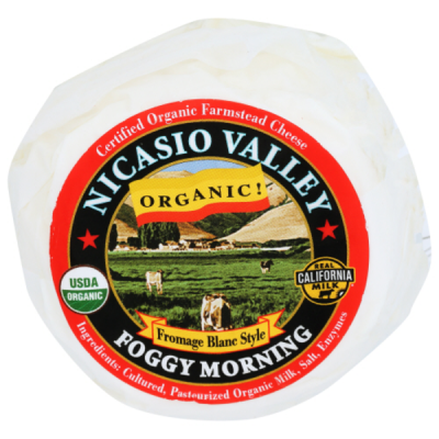 Nicasio Valley Organic Foggy Morning Cheese