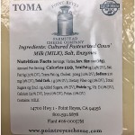 Point Reyes Farmstead Toma Cheese