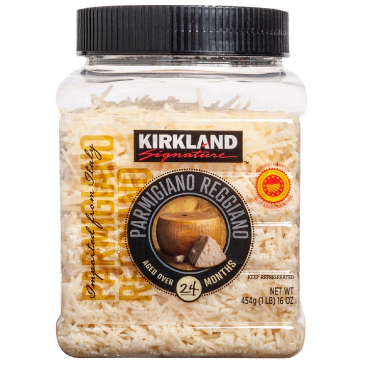 Kirkland Signature Shredded Parmigiano Reggiano, 16 oz