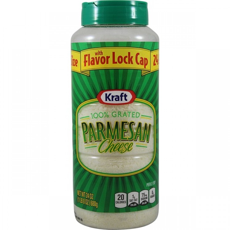 Kraft Grated Parmesan Cheese, 24 oz