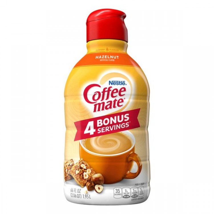 Coffee Mate Hazelnut Creamer, 66 oz