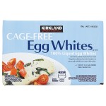 Kirkland Signature Cage Free Egg Whites, 6 x 16 oz